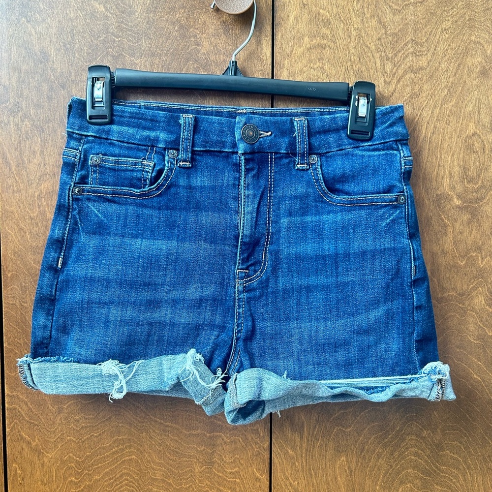 American Eagle Cuffed Jean Shorts